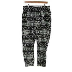 Charlotte Russe Woman’s Multi Color Geometric Pull On Elastic Waist Pants 2X